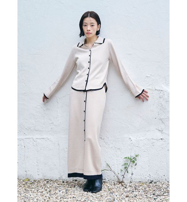 LAGUNAMOON「レイヤードデザインニットセットアップ」|ワンピース|