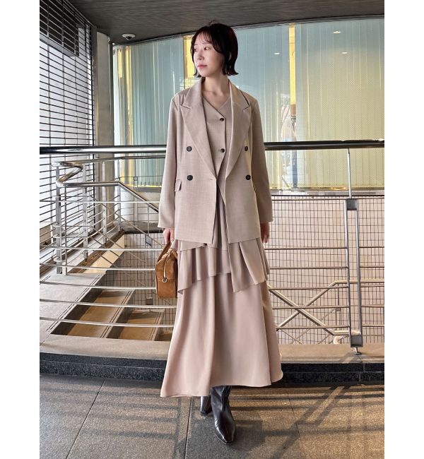 LAGUNAMOON「ティアードスカートドッキングベストワンピース」|ワンピース|