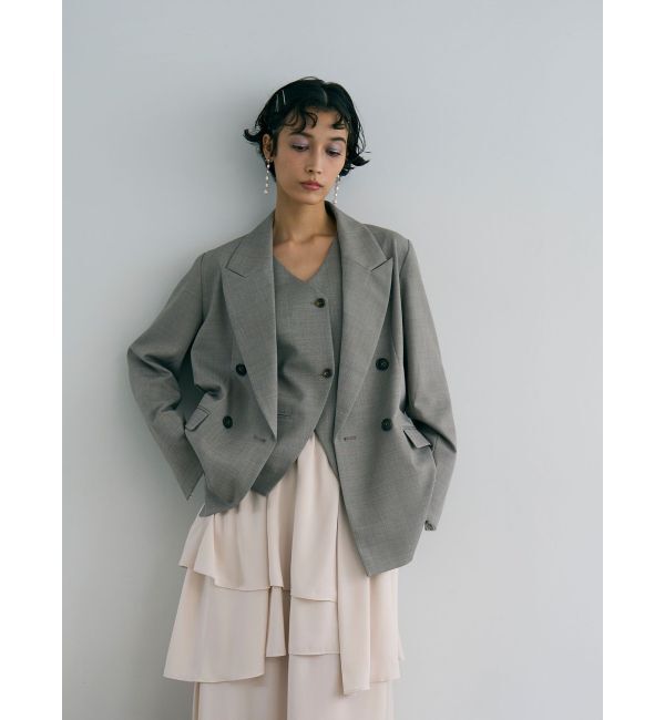 LAGUNAMOON「ティアードスカートドッキングベストワンピース」|ワンピース|