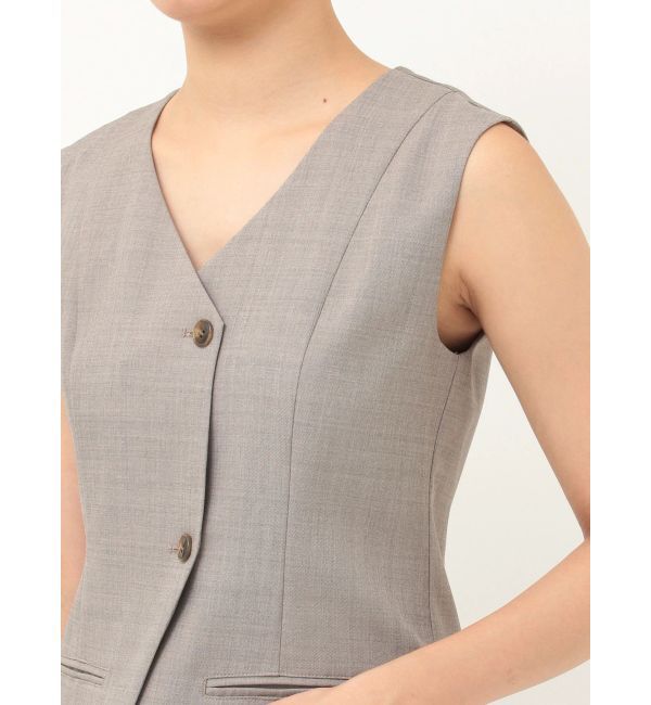 LAGUNAMOON「ティアードスカートドッキングベストワンピース」|ワンピース|