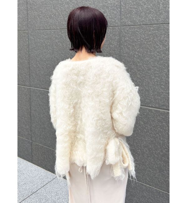 LAGUNAMOON「ファーライクニットカーデセットナローキャミワンピース」|ワンピース|