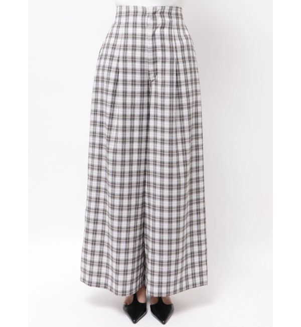 LAGUNAMOON「シンプルウエストデザインワイドパンツ」|その他|