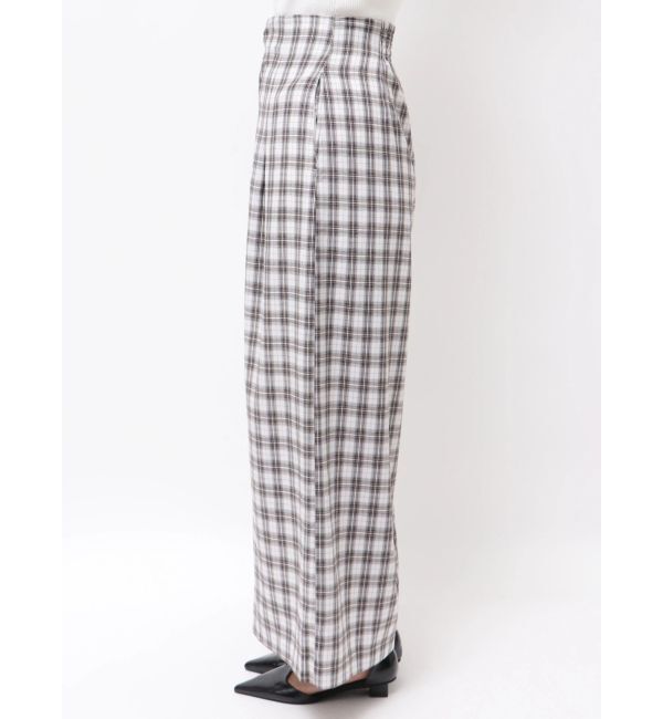 LAGUNAMOON「シンプルウエストデザインワイドパンツ」|その他|