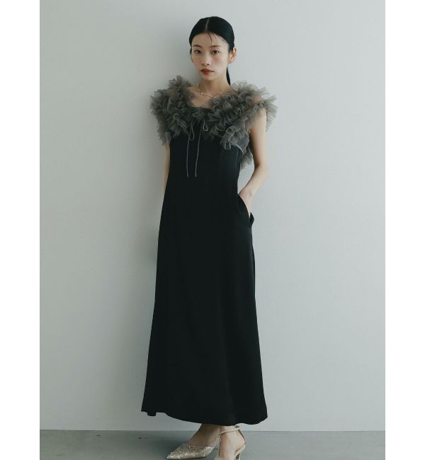 LAGUNAMOON「LADYノースリーブボレロキャミワンピース」|ワンピース|