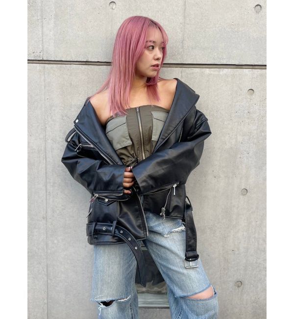 EVRIS「ミリタリーデザインベアビスチェ」|キャミソール|