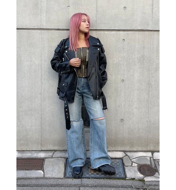 EVRIS「ミリタリーデザインベアビスチェ」|キャミソール|