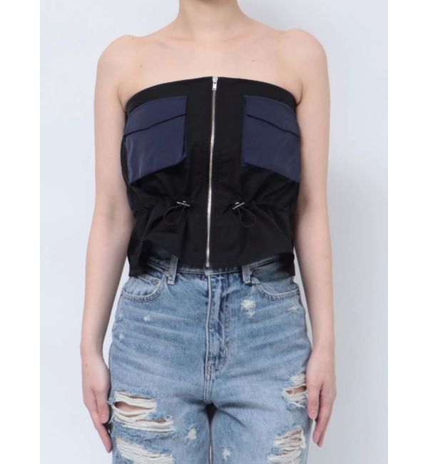 EVRIS「ミリタリーデザインベアビスチェ」|キャミソール|