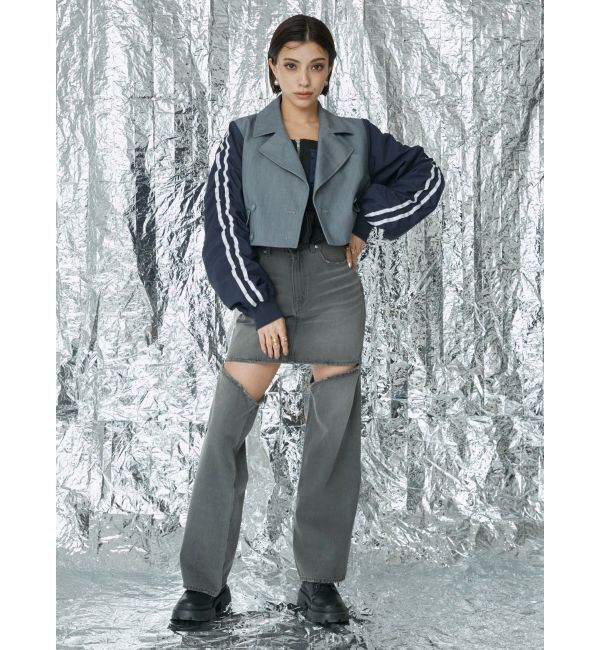 EVRIS「ミリタリーデザインベアビスチェ」|キャミソール|