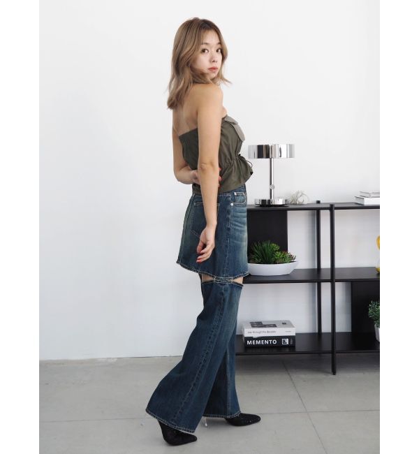 EVRIS「ミリタリーデザインベアビスチェ」|キャミソール|