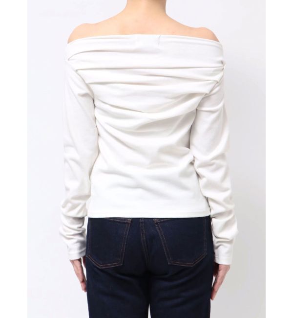 jouetie「ドレープオフショルトップス」|Tシャツ・カットソー|