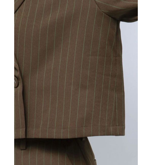 jouetie「【FRUITSZIPPER櫻井優衣】クロップドジャケット」|テーラードジャケット|