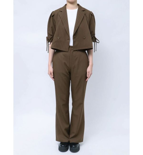 jouetie「【FRUITSZIPPER櫻井優衣】クロップドジャケット」|テーラードジャケット|