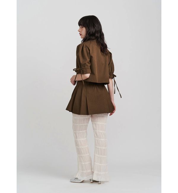 jouetie「【FRUITSZIPPER櫻井優衣】クロップドジャケット」|テーラードジャケット|