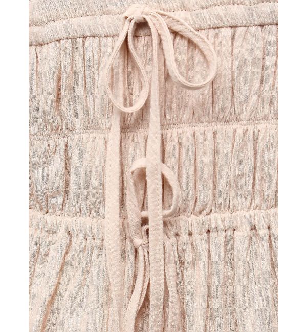 merry jenny「ギャザーギャザーパフロングワンピース」|ワンピース|