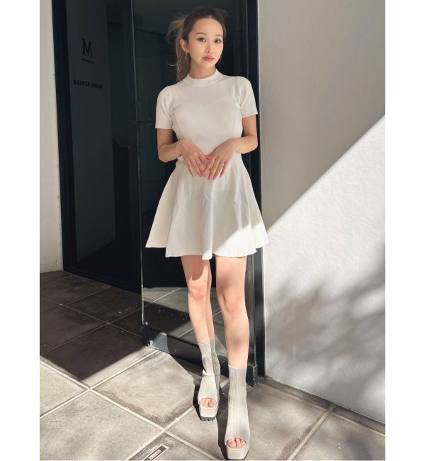 GYDA「オープンリブニットタンクソールブーツ」|その他|