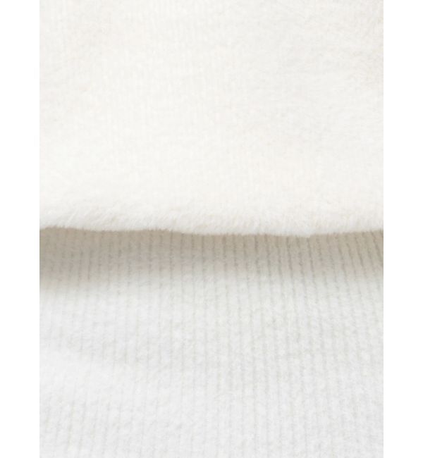 GYDA「ブラウジングオフショルシャギーニットワンピース」|ワンピース|