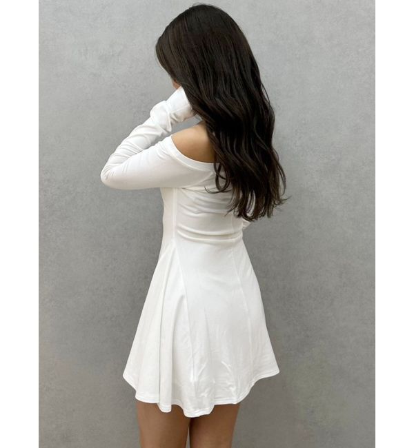 GYDA「オフショルフレアワンピース」|ワンピース|