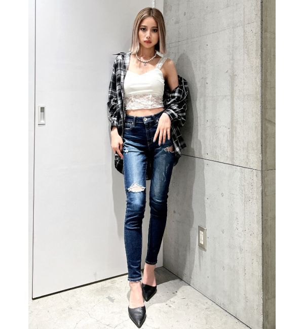 GYDA「MANY MIX CHECKシャツ」|シャツ・ブラウス|