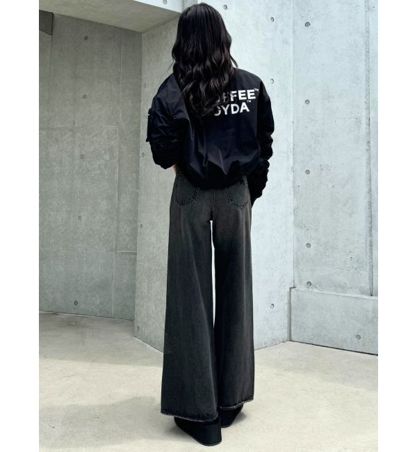 GYDA「NO COFFEE NO GYDAショートMA1」|ブルゾン・スタジャン|