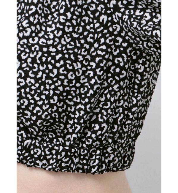 GYDA「レオパードオフショルコルセットブラウス」|シャツ・ブラウス|