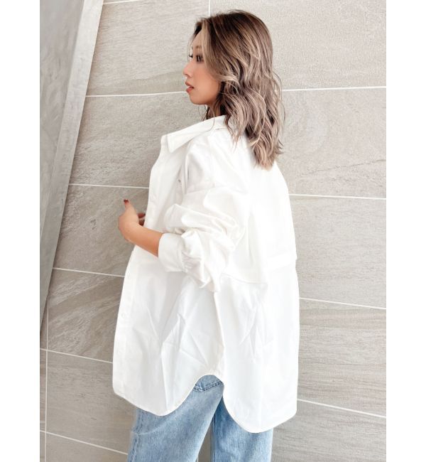 GYDA「GYDAプレート2wayシャツ」|シャツ・ブラウス|