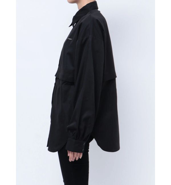 GYDA「GYDAプレート2wayシャツ」|シャツ・ブラウス|