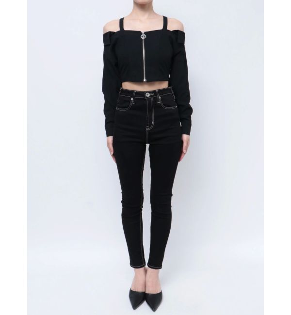 GYDA「Symmetry GYDAオフショルシャツブラウス」|シャツ・ブラウス|