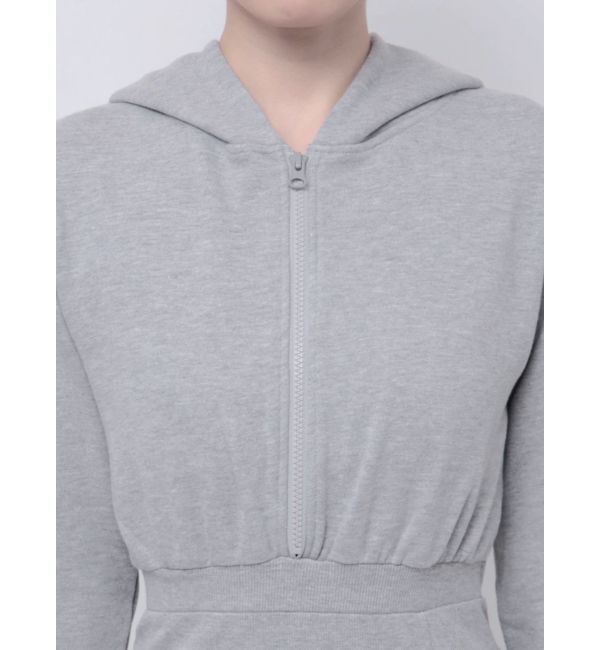 GYDA「【TINY】フーディードッキングスウェットワンピース」|ワンピース|