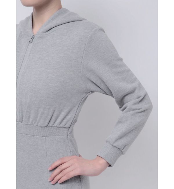 GYDA「【TINY】フーディードッキングスウェットワンピース」|ワンピース|