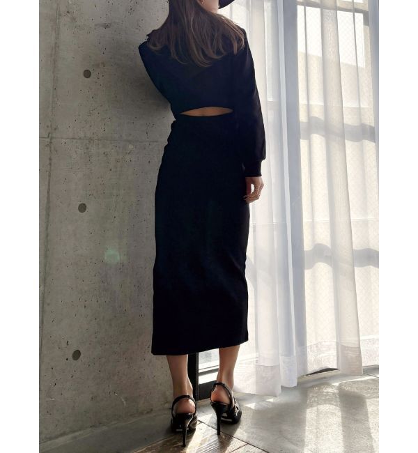 GYDA「【TINY】フーディードッキングスウェットワンピース」|ワンピース|