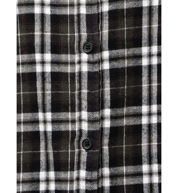 GYDA「check fabric processing シャツ」|シャツ・ブラウス|