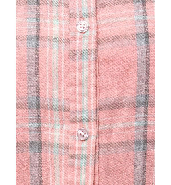 GYDA「check fabric processing シャツ」|シャツ・ブラウス|