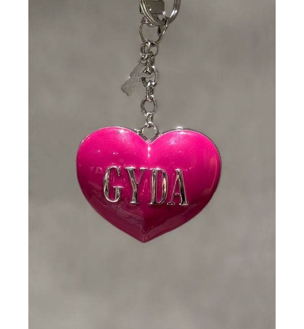 GYDA「GYDA Heart charm」|チャーム・キーホルダー|ピンク