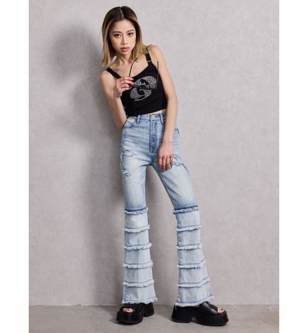 GYDA「GDmetallic ボリュームソールサンダル【WEB限定】」|サンダル|