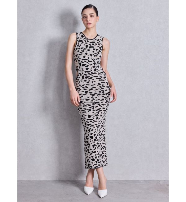 GYDA「SIDE OPENロングニットワンピース」|ワンピース|