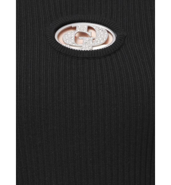 GYDA「GD bijou MOLD ハーフスリーブ ニットワンピース」|ワンピース|