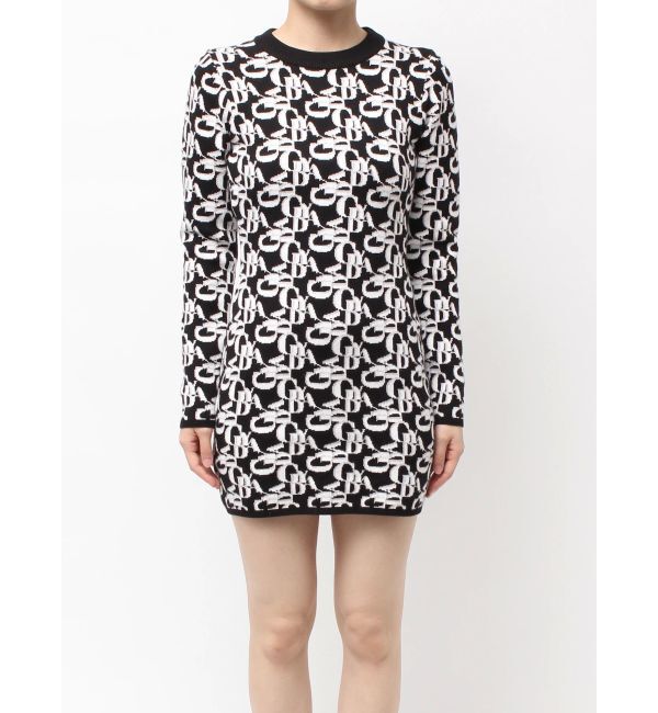 GYDA「GYDA pattern プチハイニットワンピース」|ワンピース|