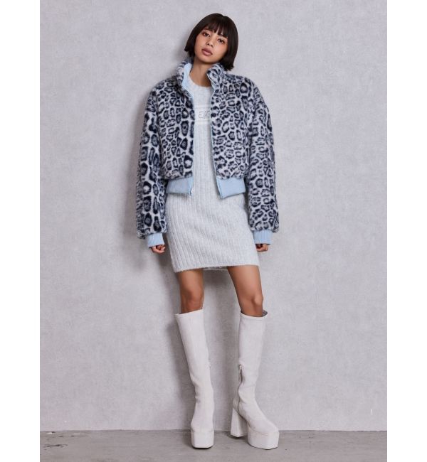 GYDA「Symmetry GYDAリブニットワンピース」|ワンピース|