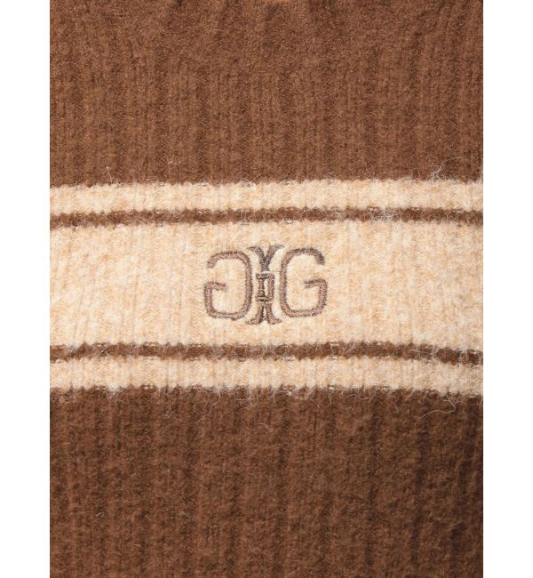 GYDA「Symmetry GYDAリブニットワンピース」|ワンピース|