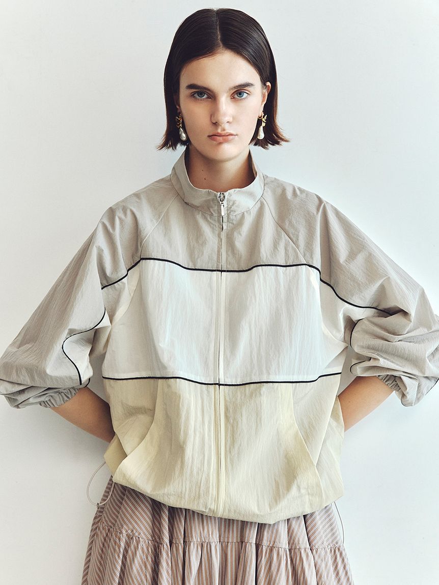 Mila Owen「メタルモチーフパールイヤリング」|イヤリング|