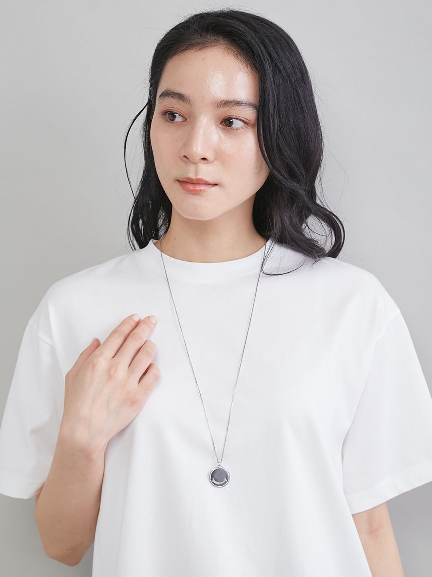 Mila Owen「ランダムプレートチャームチェーンネックレス」|ネックレス|