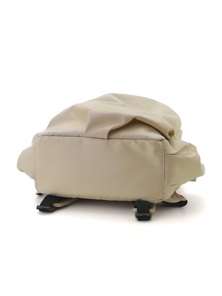 emmi atelier「ツイルギャザーボディーバックパック」|リュック|