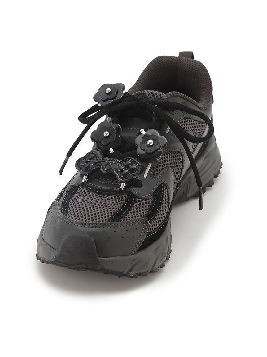 emmi atelier「ロングフラワーシューズチャームセット」|チャーム・キーホルダー|