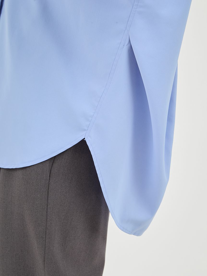 emmi atelier「emmiロゴ刺繍シャツ」|シャツ・ブラウス|