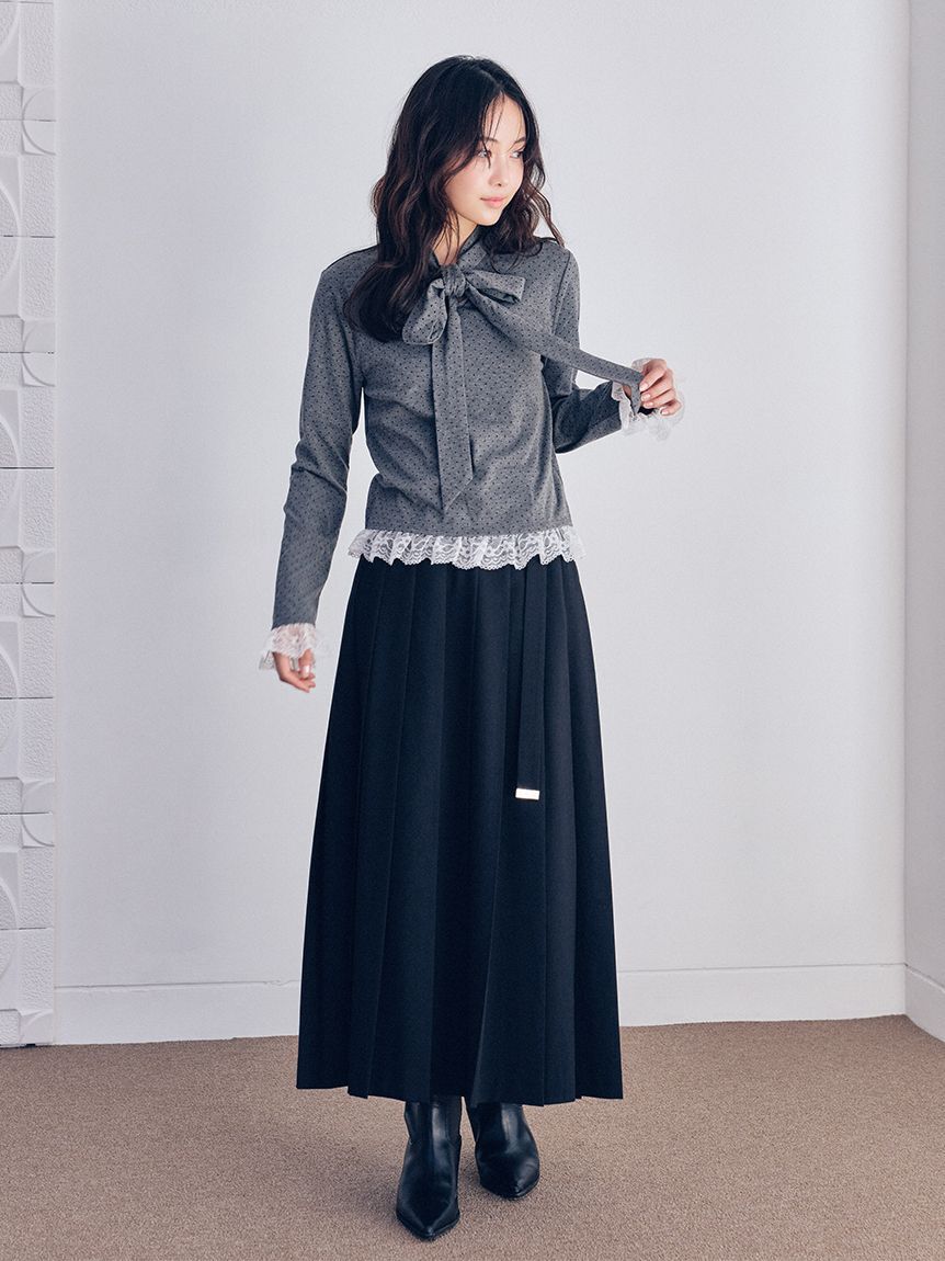 FURFUR「Dカン付きプリーツスカート」|スカート|