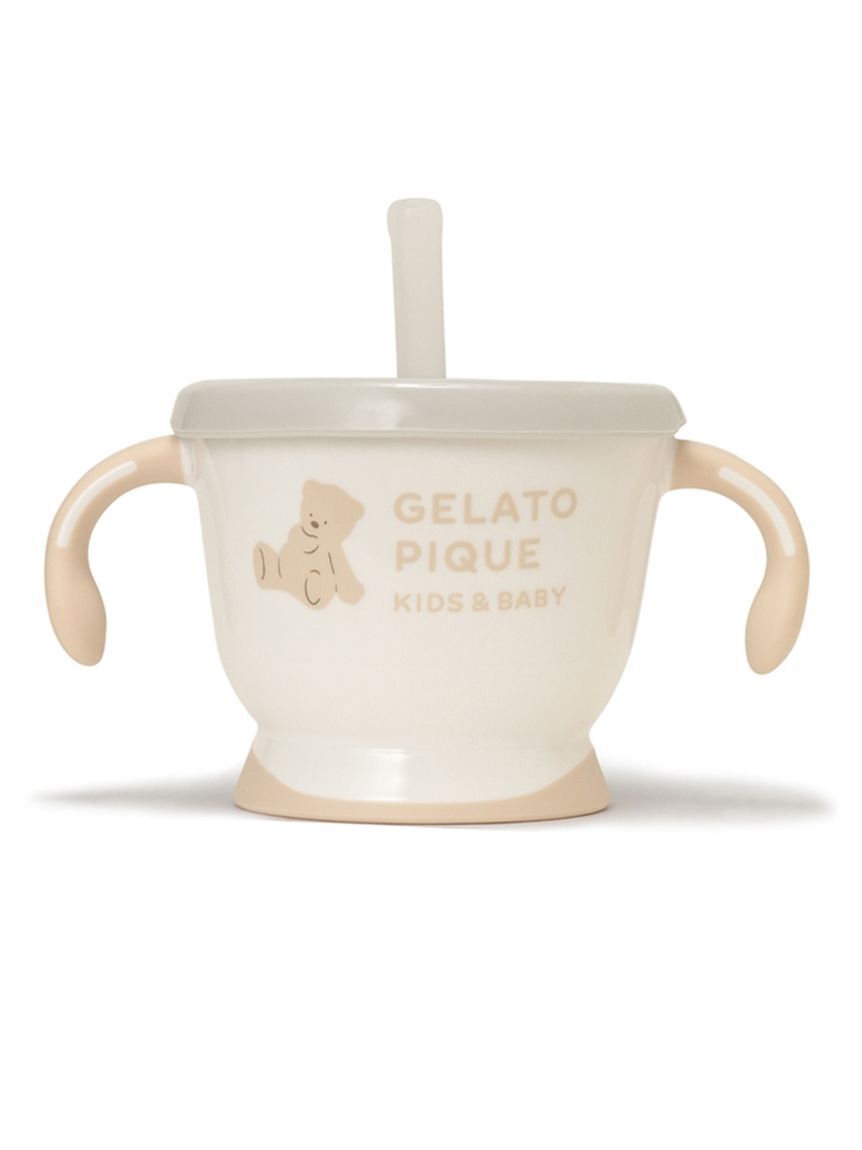 GELATO PIQUE KIDS & BABY「【ラッピング済み】【BABY】パウダーベアベスト＆コップdeマグSET」|その他ベビー用品|