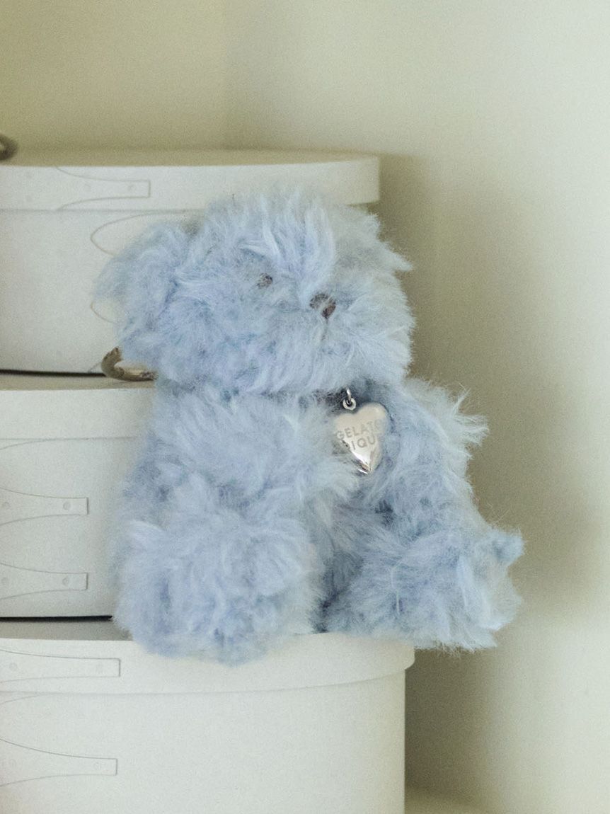 gelato pique「ファーベアチャーム」|キーケース|