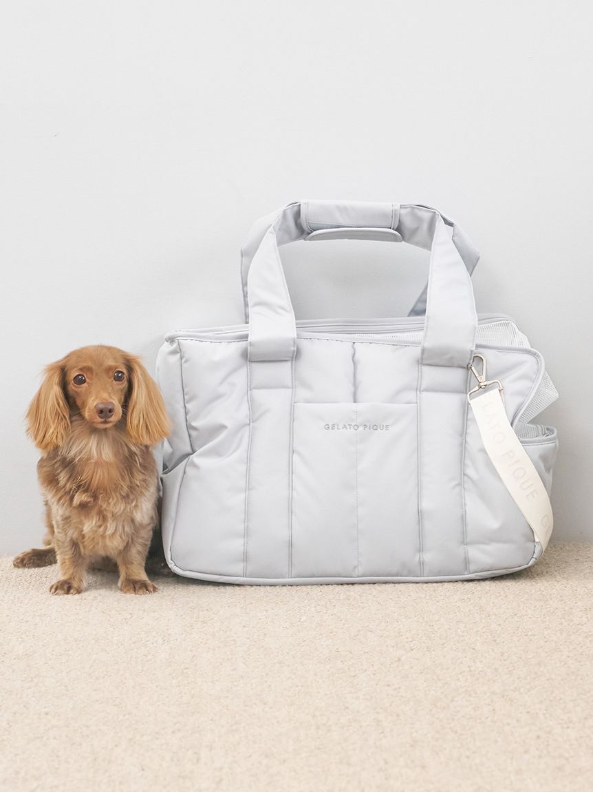  GELATO PIQUE CAT&DOG「【CAT&DOG】キルティングキャリーバック」|その他|BLU