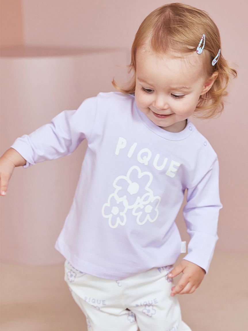 GELATO PIQUE KIDS & BABY「【BABY】ペイントワンポイントロンT」|その他ベビーウェア|