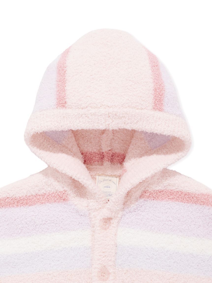 GELATO PIQUE KIDS & BABY「【BABY】ベビモコカラフルボーダーポンチョ」|その他ベビーウェア|